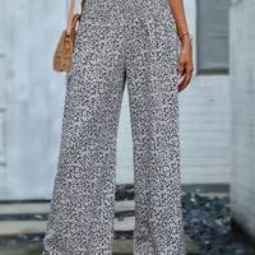 new wide leg pants size M